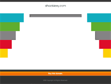 Tablet Screenshot of dhoobleey.com